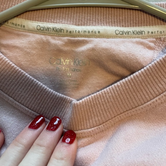 calvin klein performance cropped hoodie - Picture 2 of 3